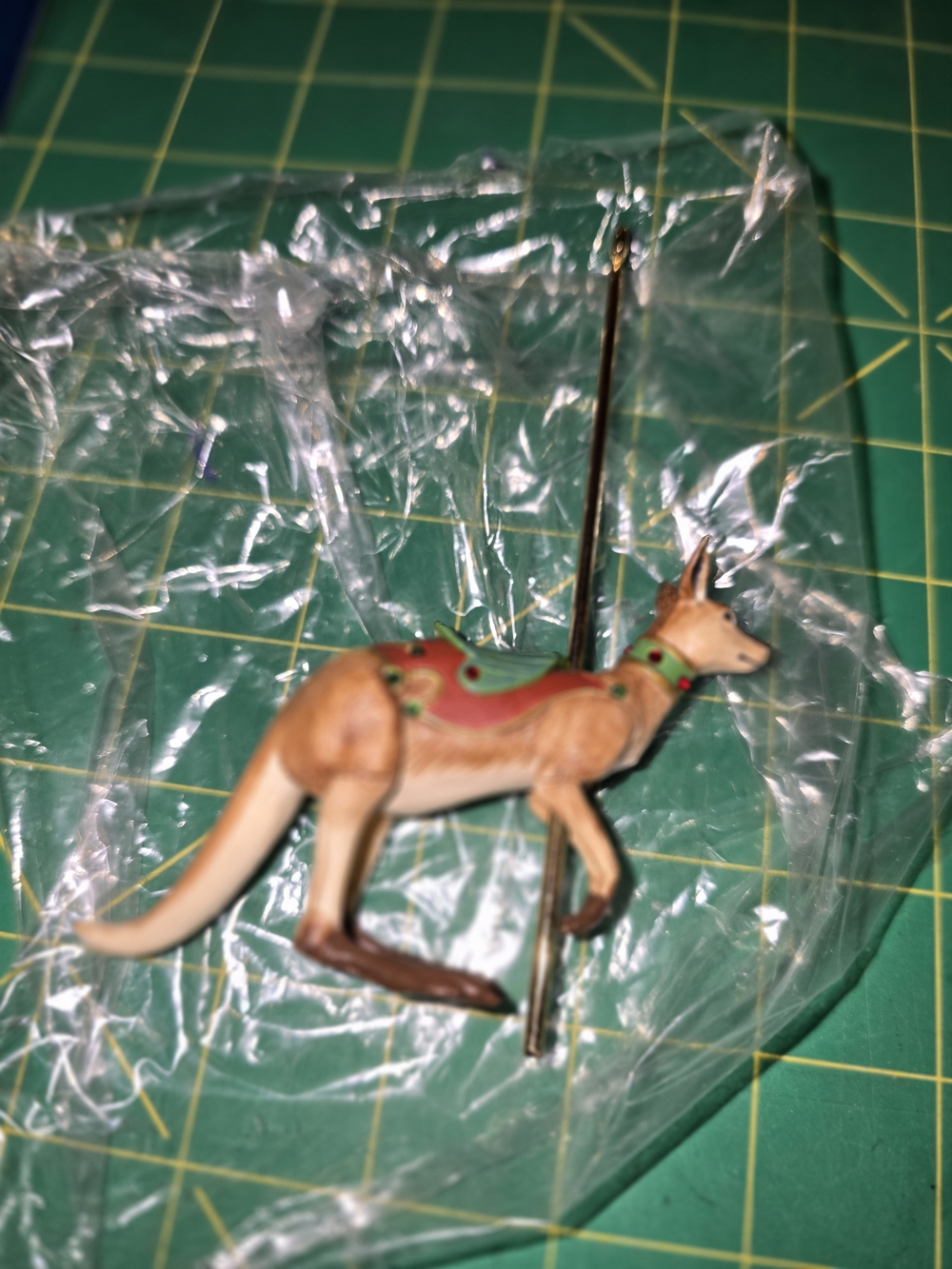 Hallmark Keepsake Ornament Happy Kangaroo Carousel Ride Special Edition 2008